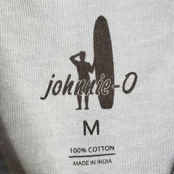 Johnnie-O Pocket T-Shirt Short Sleeve Gray Men’s Size Medium M Crewneck Tee - Picture 5 of 9